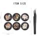 NICENEEDED 6 Boxes Christmas Nail Art Rhinestones 3D Nail Crystal Jewels Metal Nail Studs Gems With Tweezer For Christmas For Women Girls Kids Manicure DIY Nails Art Decoration Supplies(Stytle 3) - Buy Online on GoSupps.com