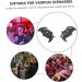 FRCOLOR 35 Pairs Diy Material Gothic Barrettes for Black Clips for Hair Bat Wing Barrette Wing Clips Halloween Decor Bat Wing Headband Diy Lip Gloss Alloy Non-slip - Buy Online on GoSupps.com