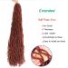 Mletulips Faux Locs - 6 Packs Pre-Looped Soft Dreadlocks 30 Inch Goddess Locs H kelhaar for Women (350#) - Buy Now! - Buy Online on GoSupps.com