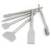 ZELCAN Chisel Set with SDS Plus Shanks  6pc Masonry Concrete Drill Bit Set  Tile Grooving Scraping Flat Point Scaling Chisels 40Cr Steel Rotary Hammer Drill Tool Kit SDS Plus Bits for Home Improvement