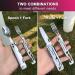 Joycube 6-in-1 Detachable Camping Utensils Set - Stainless Steel Folding Cutlery with Spoon, Fork, Knife, Bottle Opener, Can Opener - Portable Travel Flatware Combo - Buy Online on GoSupps.com