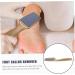 Healeved Sole File Safe Foot Skin Trimmer Foot Care Tool Accessory Wooden Foot Exfoliator Foot File Heel Foot Scrubber Handle Nursing Glass Scrubber Glass Scraper Folder Plastic Feet - Buy Online on GoSupps.com