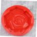 HOMSFOU 3pcs Rose Cake Mold Silicone Flower Cake Pan Homemade Soap Molds Birthday Cake Mold Silicone Muffin Cup Silicone Pie Baking Pan Baking Tiramisu Pan Mini Bread Pan Silica Gel 24X24X5CMx3pcs - Buy Online on GoSupps.com