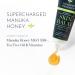 Skin Balm Travel Size - Manuka Honey & Tea Tree Oil Moisturizing Cream | 100% Natural for Intensive Dry Skin Repair | 0.5 oz (15 ml - Buy Online on GoSupps.com