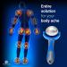 Cold Massage Roller Ball with Handle - Cryo Stick for Muscle Pain Relief - Blue - Buy Online on GoSupps.com