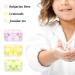 Portable Antibacterial Travel Soap Sheets - Improved Rose Lemon Jasmine Scent - 300 Disposable Soluble Hand Soap for Outdoor Use - Buy Online on GoSupps.com