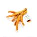 Chicken feet for dogs 2.5 kg 100% chicken chews dog food BARF treats from WuffSnacks 2.5 kg (1 pack)