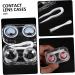 20-Piece Gatuida Contact Lens Container & Eye Solution Travel Set | Compact Holder & Mirror Case for Cosmetic Lenses | Perfect for International Shipping - Buy Online on GoSupps.com
