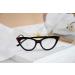 Eyekeper Cat Eye Reading Glasses for Women - Stylish Black 2.50 Reading Aid with Large Square Design & Spring Hinges - Buy Online on GoSupps.com