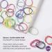 Goody Ouchless Elastic Hair Ties - 60 Count - Brights and Pastels - Gentle Hair Accessories for All Hair Types - Men, Women, Kids - Buy Online on GoSupps.com