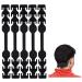 MIAODAM Adjustable Mask Extender Strap, Mask Ear Saver, Mask Holder, Mask Straps, Masks Extension Masks Buckle Ear Protectors (5PCS, Black) 5 Black