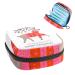 GIAPB Period Bag Sanitary Napkin Storage Bag Period Pouch Travel Makeup Bag Merry Christmas Deer Color4881
