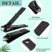 Stainless Steel Nail Clippers Set - 24 Pack Bulk Black Nail Cutter for Women and Men - Ultra Sharp Fingernail and Toenail Clippers (24 Pcs-Black) - Buy Online on GoSupps.com