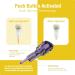 Prolance Safety Lancet 18 Gauge - High Flow Sterile Top Button Activated for Blood Testing - 200ct Box - International Shipping Available - Buy Online on GoSupps.com