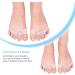 LANTRO JS Transparent Gel Toe Spreaders - Toe Separators for Men and Women - Buy Online on GoSupps.com