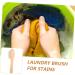 Multifunctional Laundry Brush - Cleaning Scrubbing & Stain Removal | Goat Hair Bristles for Clothes Furniture & Linen Care - Buy Online on GoSupps.com