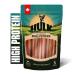 HULK Pet Products 6-inch Bully Sticks for Dogs (Pack of 5) - Low Odour Long Lasting Dog Dental Chew Made of Beef Pizzle Sourced from Grass-Fed Cattle with No Artificial Flavor