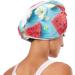Watermelon Flower Hair Towel 2 Pack - Super Absorbent Quick Dry Hair Turbans for Women & Girls - Buy Online on GoSupps.com