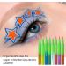 Liquid eyeliner colored liquid eyeliner pen is easy to color and not easy to bleed Matte eye liquid liner - Buy Online on GoSupps.com