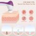 Facial Cleansing Brush Set with 7 Electric Exfoliating Brushes - Amethyst - Buy Online on GoSupps.com
