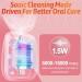 U-Shaped Electric Toothbrush for Kids | 360 Sonic Cleaning & 45S Timer | Rechargeable Toothbrush for Ages 2-6 - Pink - Buy Online on GoSupps.com