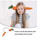 TENDYCOCO Carrot Hair Hoop - Fun Party Hair Accessories for Women | Decorative Adult Headwear  - Buy Online on GoSupps.com
