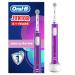 Oral-B Kids Electric Toothbrush Christmas Gifts For Kids 1 Toothbrush Head with Kid-Friendly Sensitive Mode For Junior Kids Ages 6+ 2 Pin UK Plug Purple Purple Old 1 Count (Pack of 1)