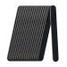 20 Pack 100/180 Grit Nail Files Black Professional Reusable Emery Boards Nail File Manicure Tool for Acrylic Nails Nail Buffering Files