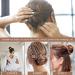 TUUXI 20pcs 2 Inch Spiral Bobby Pins - Silver Metal Fast Bun Hair Accessories for Women - Spin Twist Screw Hair Pins for DIY Hair Styles - Buy Online on GoSupps.com