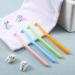 Wonyoing Soft Toothbrush Precise Cleaning for Wisdom Teeth & Implants | Small Head 48 Pack (Yellow Blue Pink Orange) - Ideal for Hard-to-Reach Areas - Buy Online on GoSupps.com