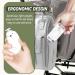 Kcvzitrds Electric Nail Clippers Rechargeable Nail Clippers with 6 Grinding Heads and LED Light Safe for and Easy to Use - Buy Online on GoSupps.com