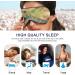 Forest Dragon Lizard Sleep Mask | Light Blocking Eye Cover for Travel & Naps | Adjustable Strap for Men & Women - Buy Online on GoSupps.com