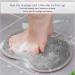 Back Scrubbing Mat & Foot Scrubber Massager | Silicone Eco-Friendly Shower Tool for Relaxation & Cleansing - Buy Online on GoSupps.com