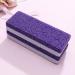 Healifty Foot Pumice Stone Callus Remover & Scrubber 2pcs - Purple | For Feet, Hands, and Body - Buy Online on GoSupps.com
