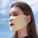 Buy Pologmase Face Scarf | Eggsee Women's & Men's Cooling UV Protection | Washable Dustproof Moisturizing Facial Scarf - Summer Essentials in Milk Tea Color - Buy Online on GoSupps.com