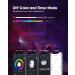 Suppou LED WiFi Galaxy Projector with RGB Adjustment, Voice Control, Timer - Smart Night Light for Kids & Adults - Compatible with Alexa & Google Assistant - Room Decor (White) - Buy Online on GoSupps.com