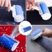 Reusable Gel Lint Roller for Pet Hair Removal - Washable Cat & Dog Lint Brush | Home Cleaning Supplies (Blue - Buy Online on GoSupps.com