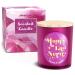 Scented Candles Gift for Mom Unique Birthday Gifts for Mom 100% Natural Soy Candle Funny Gifts Aromatherapy Candle for Mom from Daughter Son Jar Candle Gift for Mother 10 Oz