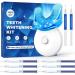Celakeety Teeth Whitening Kit: Pap Teeth Whitener for Sensitive Teeth- Professional Tooth Whitening Kit Dental Tools with Mouth Tray 6 Teeth Whitening Gels 2 Desensitizing Gels and Storage Case