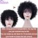 Faddishair Short Afro Wigs for Black Women Bouncy Fluffy Kinky Curly Human Hair Wigs - International Shipping Available - Buy Online on GoSupps.com