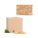 Stone pine cubes with 10g stone pine shavings - approx. 7x7x8cm cubes made of stone pine
