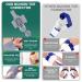 Ergonomic Bunion Corrector for Men & Women | Adjustable Orthopedic Toe Straightener with Comfort Silicone Pad | Effective Big Toe Bunion Relief (Grey - Buy Online on GoSupps.com