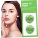 FRCOLOR 2pcs Eye Patch Ice Pack for Face and Breastmilk - Cooling Eye Pad for Hydrating and Compress - Green, 6.5X6.5X0.5CM - Buy Online on GoSupps.com