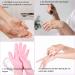 Moisturizing Silicone Spa Gel Gloves for Women | Reusable Hand Care for Dry Cracked Skin (1 Pair - Pink) - Buy Online on GoSupps.com