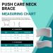 PUSH Care Neck Brace - Comfortable Light Support | Size 1-3 1/8 in | International Shipping Available - Buy Online on GoSupps.com