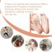25 Pcs Oval Corn Pads for Feet Self-Stick Callus Cushions for Pain Relief and Foot Care in Beige - Buy Online on GoSupps.com