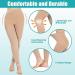 Evolyline Medical Compression Pantyhose for Women & Men 20-30mmHg Footless Graduated Support Tights Compression Pantyhose Opaque Compression Socks Stockings for Varicose Veins Edema Flight Nursing Beige M - Buy Online on GoSupps.com