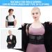 Posture Corrector for Women - Adjustable Breathable Back Brace for Scoliosis & Body Correction (Waist 34-41 - Buy Online on GoSupps.com