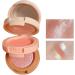er Palette 3-Colored Powder | Multi-Layer Facial Pressed Powder Cheek Matte Mineral Blendable Long-Lasting All-Day Fanelod 1# Moonlight Mermaid - Buy Online on GoSupps.com
