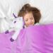 Latocos Unicorn Gifts for Girls Age 3-8: Plush Unicorn Stuffed Animal Blanket Bag - Perfect Kids Birthday or Christmas Present for Toddlers 3-8 Years Old - Buy Online on GoSupps.com